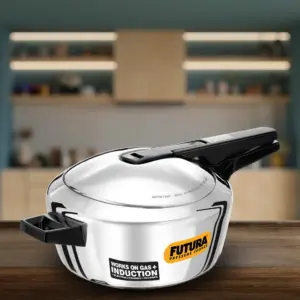 Hawkins Futura 4L Stainless Steel Cooker FSS40 image 1