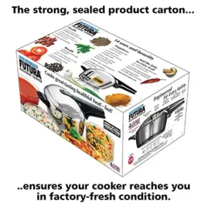 Hawkins Futura 4L Stainless Steel Cooker FSS40 image 4