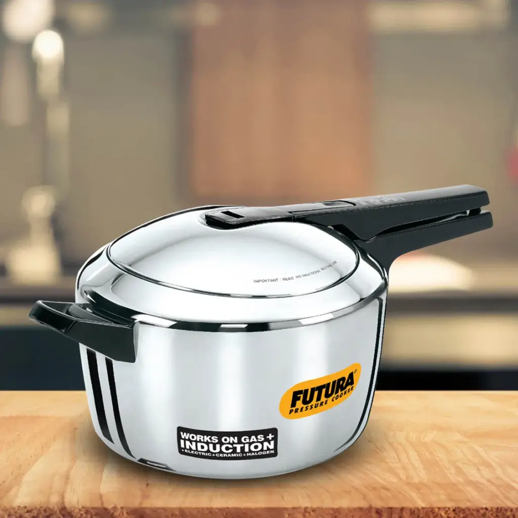 Hawkins Futura 5.5L Stainless Steel Cooker FSS55 — Bihari Di Hatti