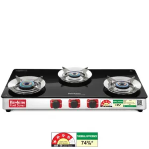 Hawkins Fuel Saver 3 Burner Gas Stove (GSFS3) image 1
