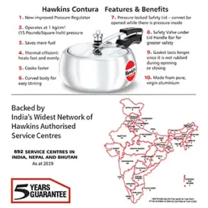 Hawkins Contura 3.5L Pressure Cooker HC35 image 3