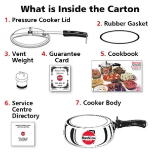 Hawkins Contura 3.5L Pressure Cooker HC35 image 5