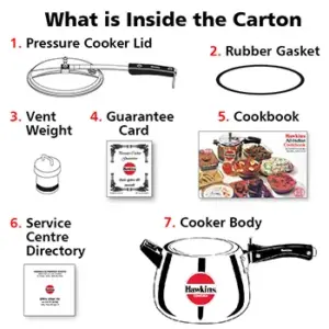 Hawkins Contura 4L Pressure Cooker HC40 image 5