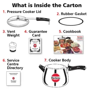 Hawkins Contura 6.5L Pressure Cooker HC65 image 5