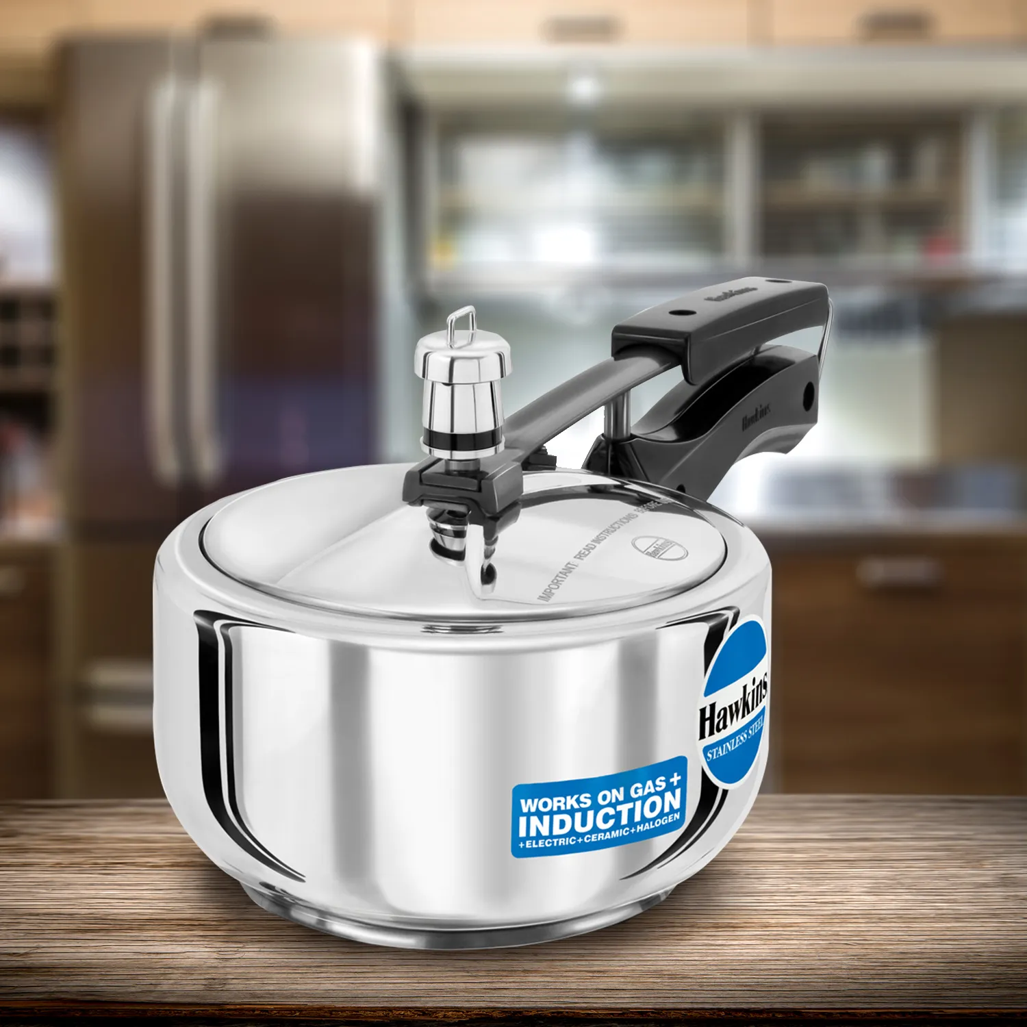 Hawkins Stainless Steel 2L Pressure Cooker HSS20