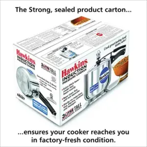 Hawkins Stainless Steel 3L Tall Pressure Cooker HSS3T image 4