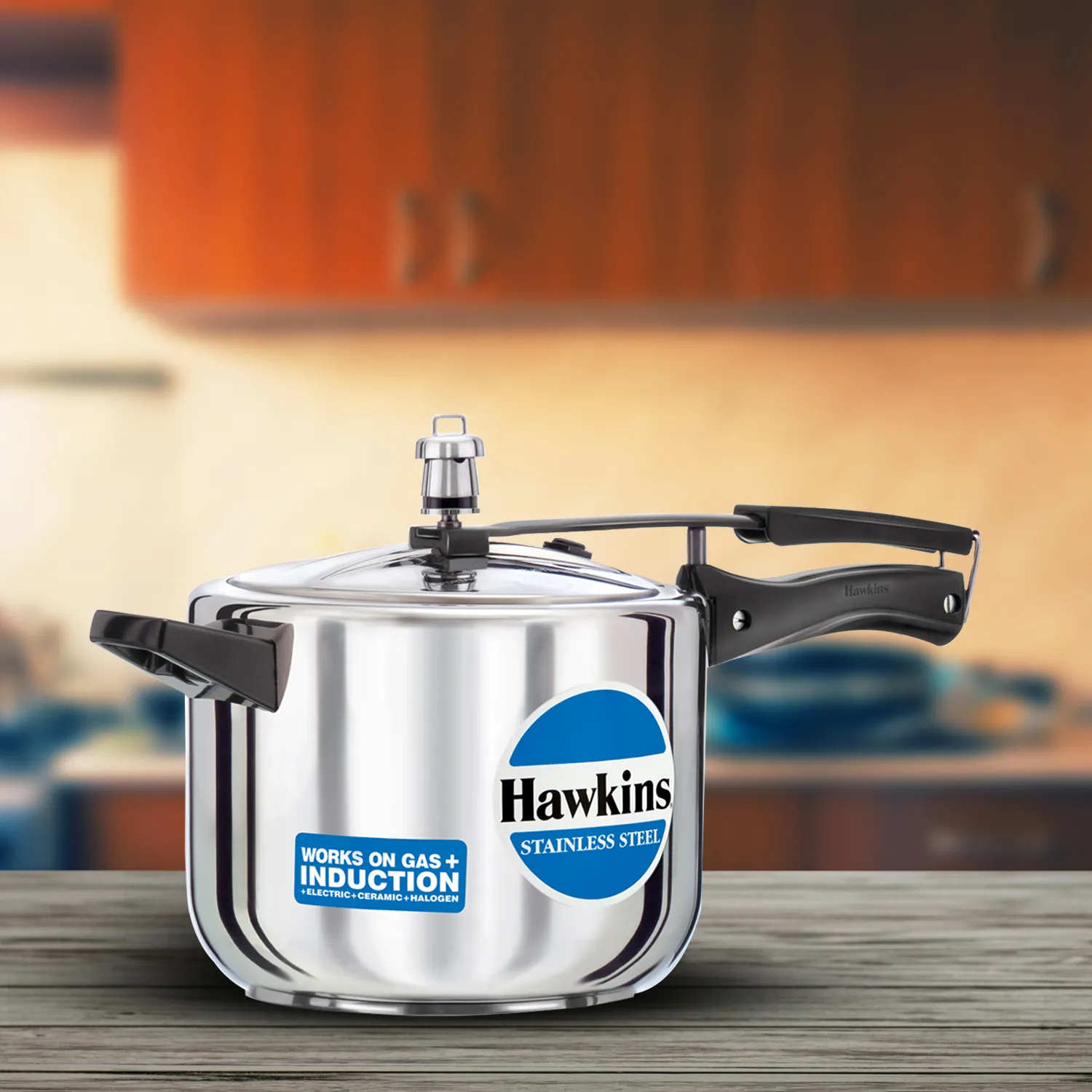 Hawkins Stainless Steel 5L Pressure Cooker HSS50