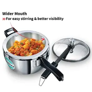 Hawkins Triply 3.5L Stainless Steel Pressure Cooker HSST35 image 4