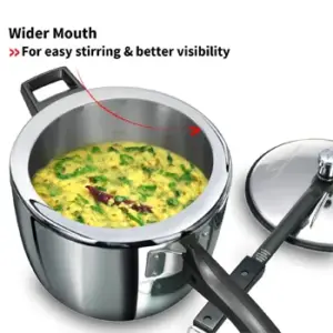 Hawkins Tri-Ply Ventura Stainless Steel 4.5 Litre (HSST45) image 3
