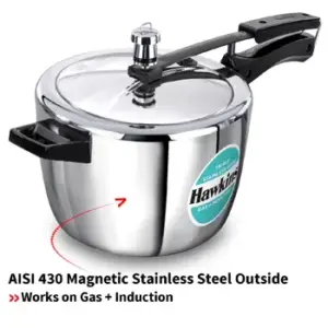 Hawkins Tri-Ply Ventura Stainless Steel 4.5 Litre (HSST45) image 6
