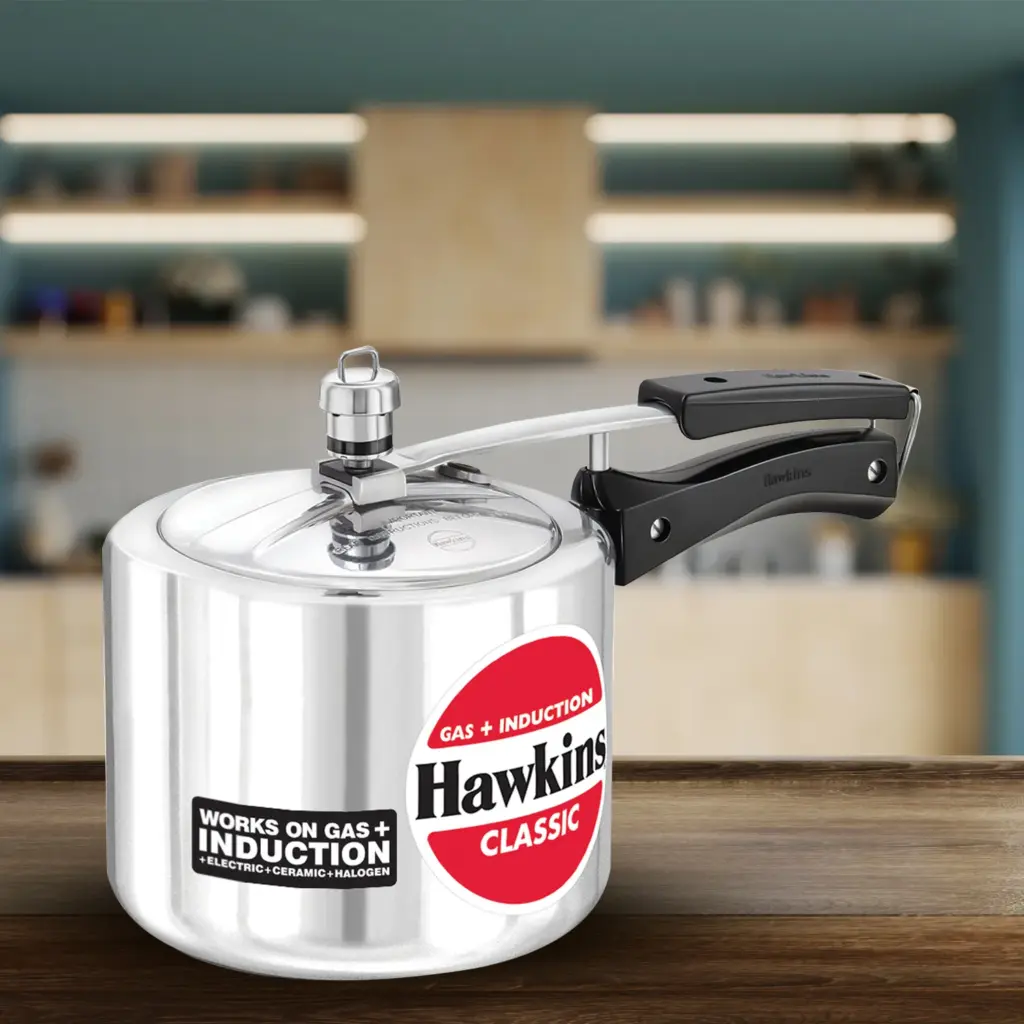 Hawkins Classic Induction 3L Tall Pressure Cooker ICL3T — Bihari Di Hatti
