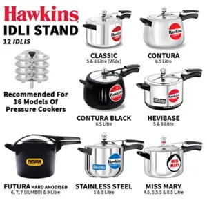 Hawkins Large Idli Stand for Cooker – 12 Idlis ID12L image 4