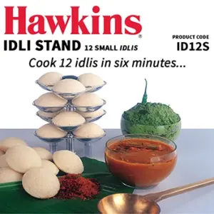 Hawkins Mini Idli Stand for Cooker – 12 Idlis ID12S image 2