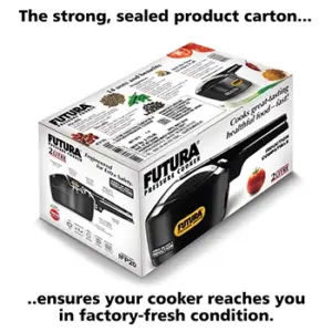 Hawkins Futura 2L Hard Anodised Induction Pressure Cooker IFP20 image 5