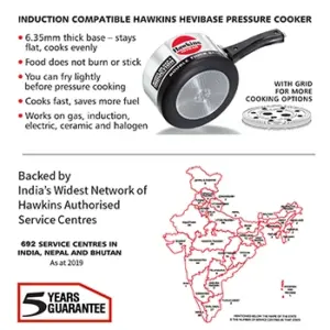 Hawkins Hevibase 2L Pressure Cooker IH20 image 3