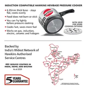 Hawkins Hevibase 3L Pressure Cooker IH30 image 3