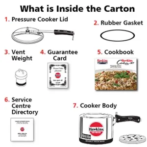 Hawkins Hevibase 3L Pressure Cooker IH30 image 5