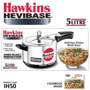 Hawkins Hevibase 5L Pressure Cooker IH50 image 2
