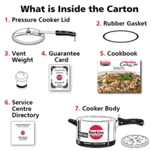 Hawkins Hevibase 5L Pressure Cooker IH50 image 5