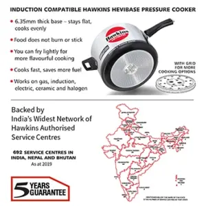 Hawkins Hevibase 8L Pressure Cooker IH80 image 3