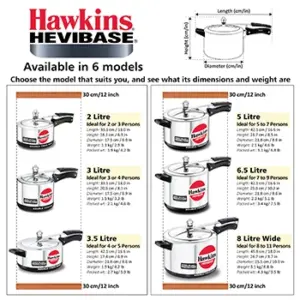 Hawkins Hevibase 8L Pressure Cooker IH80 image 6