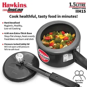 Hawkins Instaa 1.5L Pressure Cooker IIH15 image 2