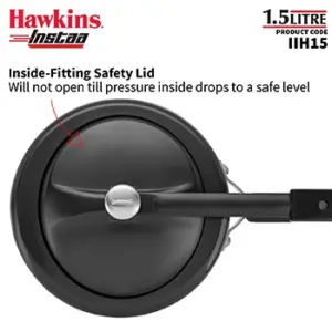 Hawkins Instaa 1.5L Pressure Cooker IIH15 image 6