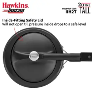 Hawkins Instaa 2L Pressure Cooker IIH2T image 6