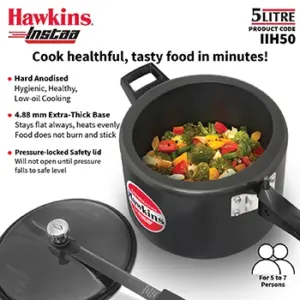 Hawkins Instaa 5L Pressure Cooker IIH50 image 2