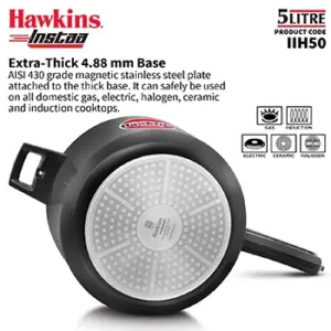 Hawkins Instaa 5L Pressure Cooker IIH50 image 4