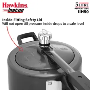 Hawkins Instaa 5L Pressure Cooker IIH50 image 6