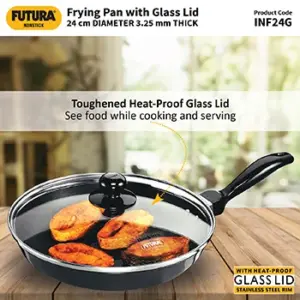 Induction Compatible Nonstick Flat Tava 24 cm (3.25 mm Thick) (INF24G) image 3
