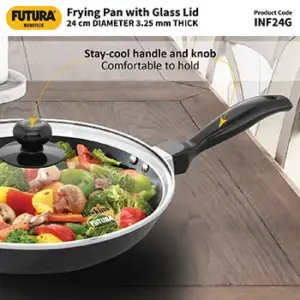 Induction Compatible Nonstick Flat Tava 24 cm (3.25 mm Thick) (INF24G) image 4