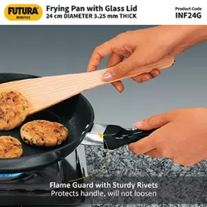 Induction Compatible Nonstick Flat Tava 24 cm (3.25 mm Thick) (INF24G) image 5
