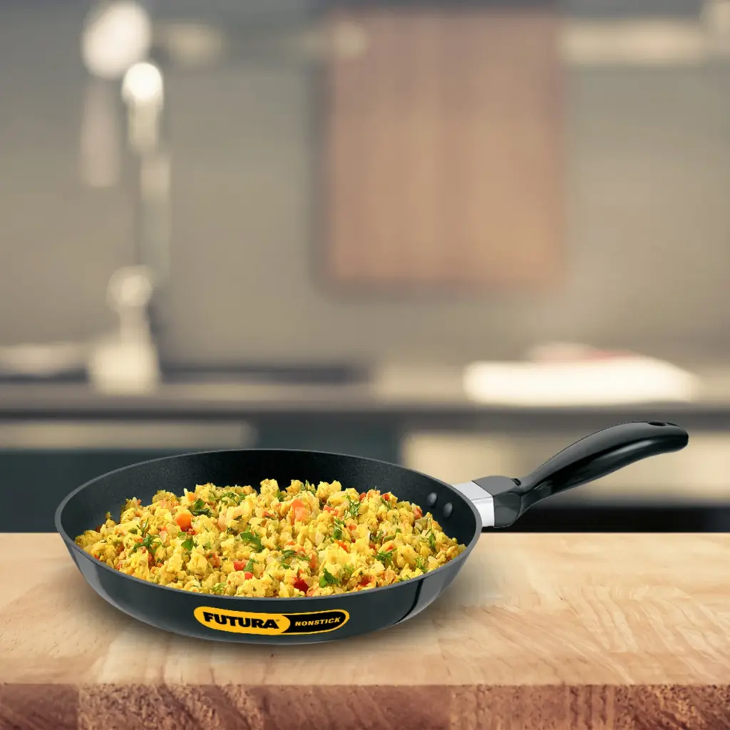 Induction Compatible Nonstick Frying Pan 24 cm (3.25 mm Thick) (INF24) — Bihari Di Hatti