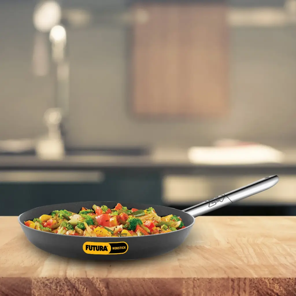 Hawkins Futura 29cm Non-Stick Fry Pan with Stainless Handle — Bihari Di Hatti