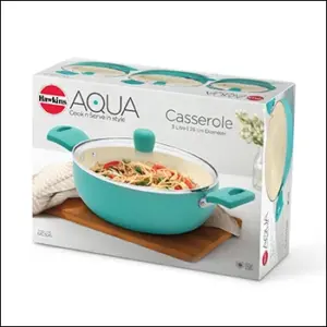 Aqua Die Cast Cook n Serve Casserole 3 Litre with Glass Lid (IUC30G) image 6