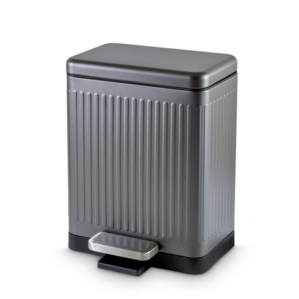 Jacques Pedal Dustbin, 6 & 10 Litres | Designer Step Waste Bin with Soft-Close Lid | Matte Finish, Removable Bucket