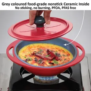 Die Cast Grey Round Mini Casserole 0.75 Litre with Lid (MCRG75) image 5