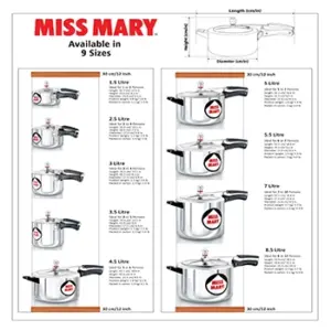 Hawkins Miss Mary 1.5L Pressure Cooker MM15 image 6