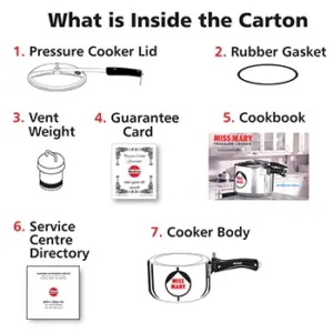 Hawkins Miss Mary 3L Pressure Cooker MM30 image 5