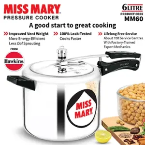 Hawkins Miss Mary 6L Pressure Cooker MM60 image 2
