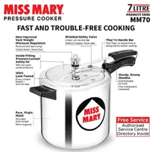 Hawkins Miss Mary 7L Pressure Cooker MM70 image 5
