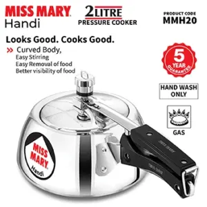 Hawkins Miss Mary Handi 2L Pressure Cooker MMH20 image 4