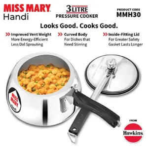 Hawkins Miss Mary Handi 3L Pressure Cooker MMH30 image 2
