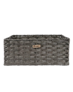 Pano Hudson Wicker Storage Basket | Multipurpose Home & Shelf Organiser (3 Sizes)