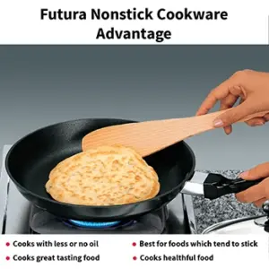 Nonstick Frying Pan 24 cm with Glass Lid (3.25 mm Thick) (NF24G) image 4