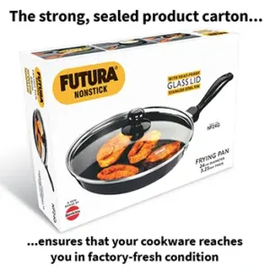 Nonstick Frying Pan 24 cm with Glass Lid (3.25 mm Thick) (NF24G) image 6