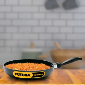 Nonstick Frying Pan 24 cm (Rounded Sides, 3.25 mm Thick) (NF24R) image 1