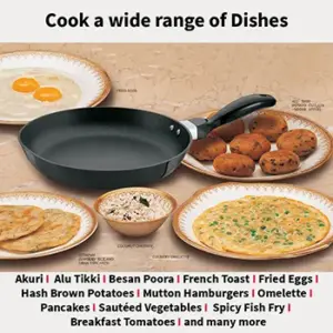 Hawkins Futura 24cm Non-Stick Frying Pan NF24, Black image 5